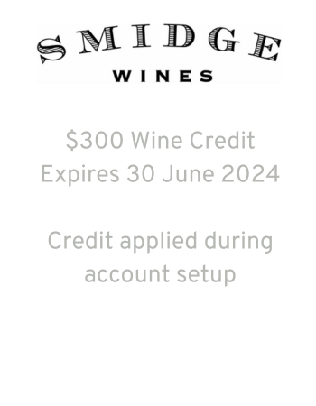 $300 Wine Credit